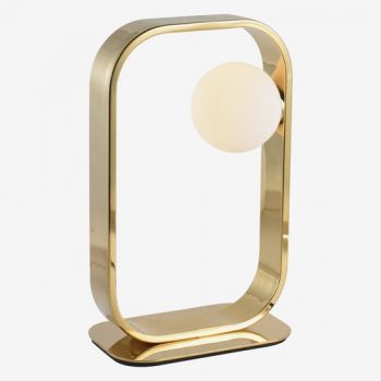 Dark-Finesse Lighting Finesse Table Lamp Polished Gold 3000K