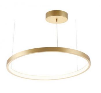 Dark Lighting Halo 800Mm Halo Pendant Brass 800Mm Diameter