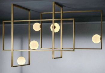 Dark Lighting Labrinth Ceiling (Multiple Colours/Finishes)