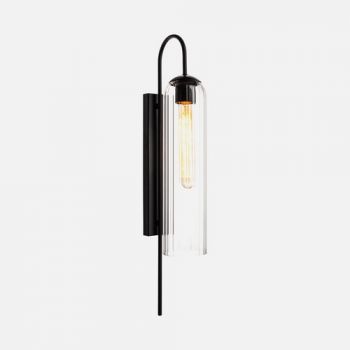 Dark Lighting Pret Wall Light Black