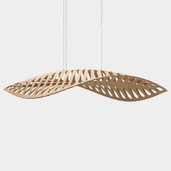 David Trubridge Pendant Navicula Large Painted Inside (Multiple Colours/Finishes)