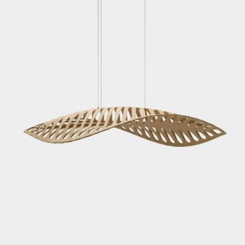 David Trubridge Pendant Navicula Medium Painted Outside (Multiple Colours/Finishes)