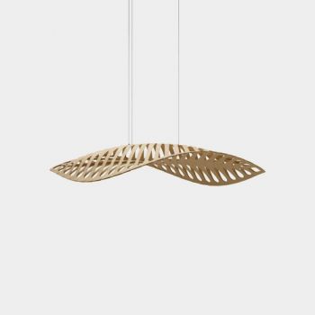 David Trubridge Pendant Navicula Small Painted Outside (Multiple Colours/Finishes)