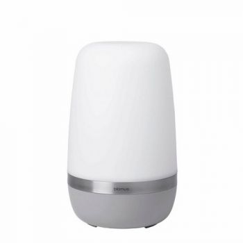 Eurocare Wellness 66235 Blomus Spirit X Large 35cm Rechargeable LED Outdoor Lamp Platinum Gray 