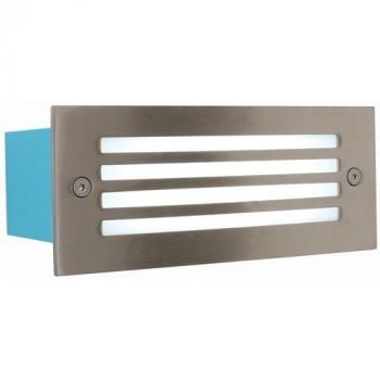 Eurolux B165SC LED Footlight 1.92W Grid Satin Chrome