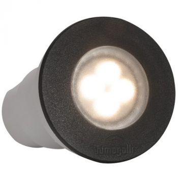 Eurolux WYN-B220BFU Fumagalli Ceci 90 Frosted GU10 Bulkhead Black