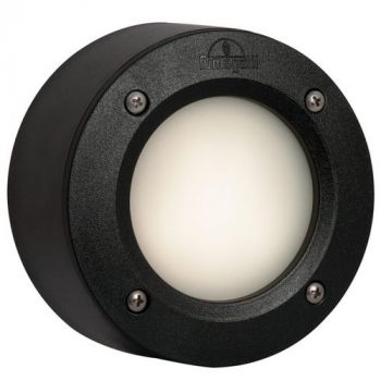 Eurolux WYN-B236BFU Fumagalli Extraleti 100 Round Opal Bulkhead Black