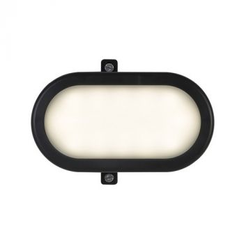 Eurolux B249B, B249W LED Bulkhead 6W Oval (Multiple Colours/Finishes)
