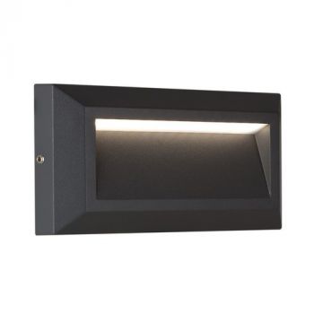 Eurolux B293 Helena 14 LED 10.5W 4000K Aluminium Wall Light Grey