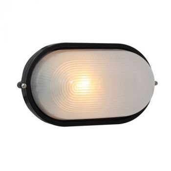 Eurolux B50B, B50BG, B50W Large Oval Bulkhead Without Grid (Multiple Colours/Finishes)