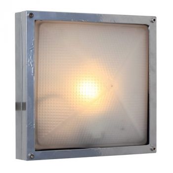 Eurolux WYN-B95S Small Square Bulkhead Silver