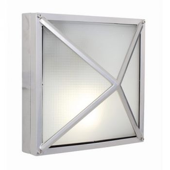 Eurolux B98S Medium Bulkhead With Cross Silver