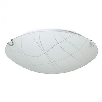 Eurolux C398P Ceiling Light 300mm Surreal Grid Pattern E27 White