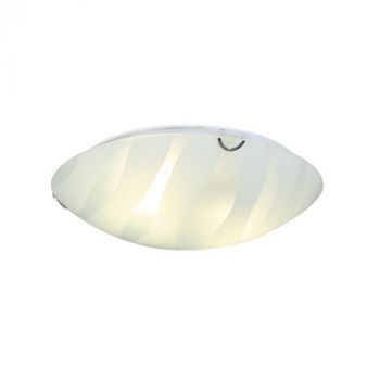 Eurolux C399 Ceiling Light Zebra Stripe Pattern - Excl 2 x E27 40w GLS White