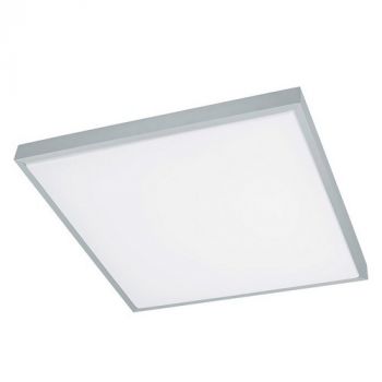 Eurolux C434 Idun1 Square Ceiling Light (580) Aluminium Grey