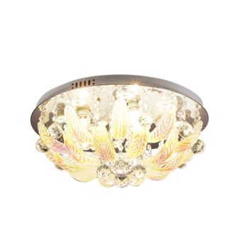 Eurolux C480 Edith Round Ceiling Light 500mm Chrome