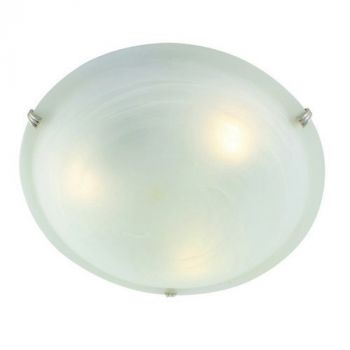 Eurolux C49A, C49PB, C49SC, C49W Ceiling Light 400mm Alabaster Glass (Multiple Colours/Finishes)