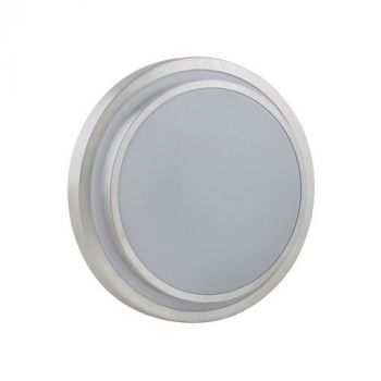 Eurolux C549 LED Ceiling Light Power 18W Tiered Silver 4000K Silver