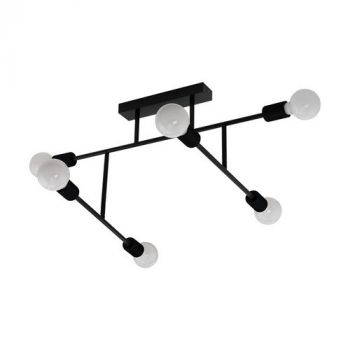 Eurolux C623 Belsiana Ceiling 6L 40w E27 Black
