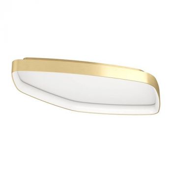 Eurolux C742 Vallerosa Ceiling Light Brushed Brass LED 25.2w 3000K
