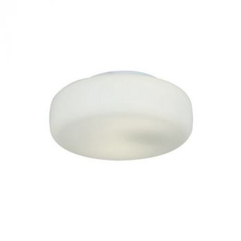Eurolux C98O Cheese Fitting Round Opal Glass 300mm White