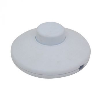 Eurolux CO72W Plastic Foot Switch White