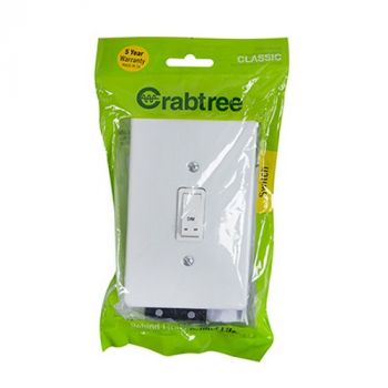 Eurolux CT18064/101 Crabtree Classic 1 Lever 500w LED Bell Press Dimmer 50x100mm Bag