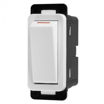 Eurolux CT2470P Crabtree Classic 1 Way 20A Switch White Clip in