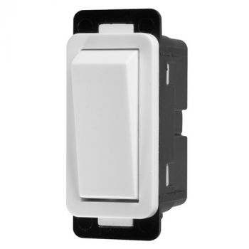 Eurolux CT2570P Crabtree Classic 2 Way 20A Switch White ClipIn