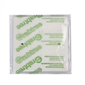 Eurolux CT6552/101P Crabtree Classic Blank Cover Plate Steel White 100x100mm