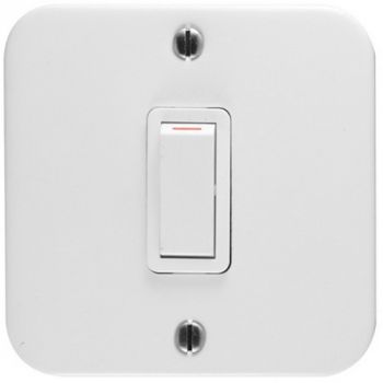 Eurolux CT7370P Crabtree Industrial 1 Lever 1 Way Switch 75x75mm