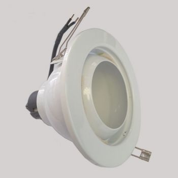 Eurolux WYN-D14W Round Eyeball-Tilt Downlight White