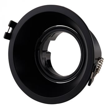 Eurolux D175B, D175W Tilt Polycarbonate Anti-glare Downlight 93mm Dia (Multiple Colours/Finishes)