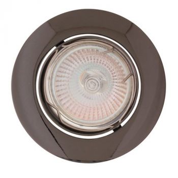 Eurolux D22GM, D22SC, D22W Downlight Aluminium Tilt Curved Rim 12V (Multiple Colours/Finishes)
