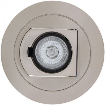Eurolux D23SC Downlight Aluminium Tilt 90 12V Satin Chrome