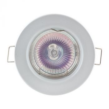 Eurolux WYN-D26W Straight D/Light and Lamp Kit 80mm White 12V