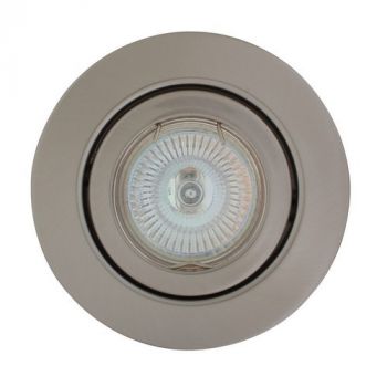 Eurolux WYN-D39SC Tilt Round D/Light 105mm Satin Chrome