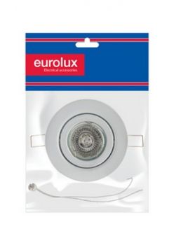 Eurolux D39WPP Downlight DICH SVL White 12V 50W (PP)