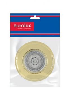 Eurolux D45PBPP Downlight GU10 Par16 50W 220V P/Brass (PP)