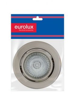 Eurolux D46SCPP Downlight Gu10 Par16 50W 220V (PP) Satin Chrome
