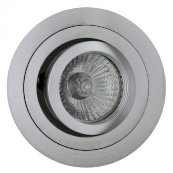 Eurolux WYN-D72 Downlight Round Tilt CNC Aluminium Brushed Aluminium