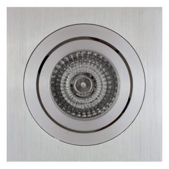 Eurolux WYN-D73 Downlight Square Tilt CNC Aluminium Brushed Aluminium