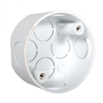 Eurolux EA129 20mm 8 Way Knock-out Junction Box White