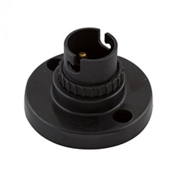 Eurolux EA177BPP Lampholder B22 Nylon Black Batten H/C & Bag Pp
