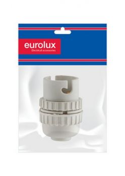Eurolux EA179WPP Lampholder 10mm White H/C & Bag PP
