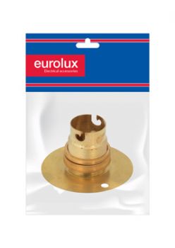 Eurolux EA181WP Lampholder Batton Brass B22 H/C And Bag PP