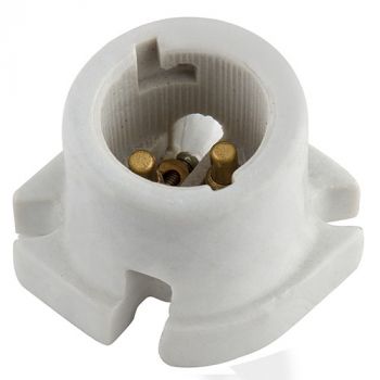 Eurolux EA184PP Lampholder B22 Porcelain