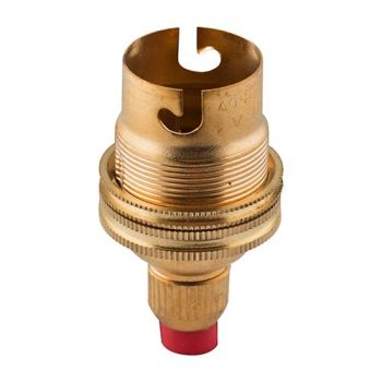 Eurolux EA190PP Lampholder Cordgrip Brass H/C + Bag PP
