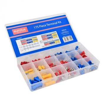 Eurolux EA225 175 Piece Pre-Insulated Terminal Kit