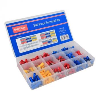 Eurolux EA226 300 Piece Pre-Insulated Terminal Kit